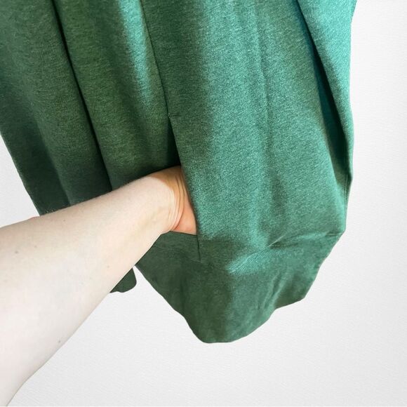 H by Halston French Terry Open Front Jacket with Ribbed Trim Size Small - Picture 4 of 8